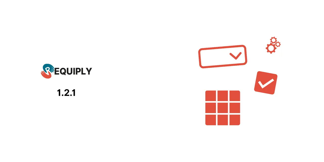 Requiply 1.2.1: campos personalizados, columnas de tabla y menú de ajustes con búsqueda