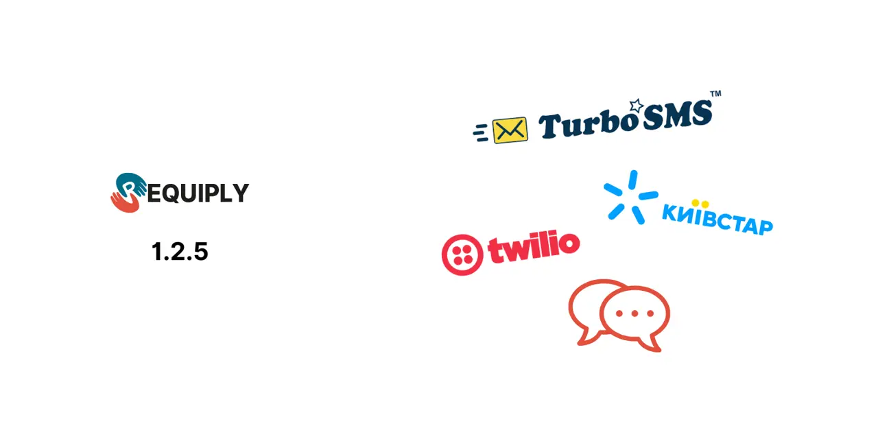 Requiply 1.2.5: notificaciones por SMS y Viber con Kyivstar, Twilio y TurboSMS