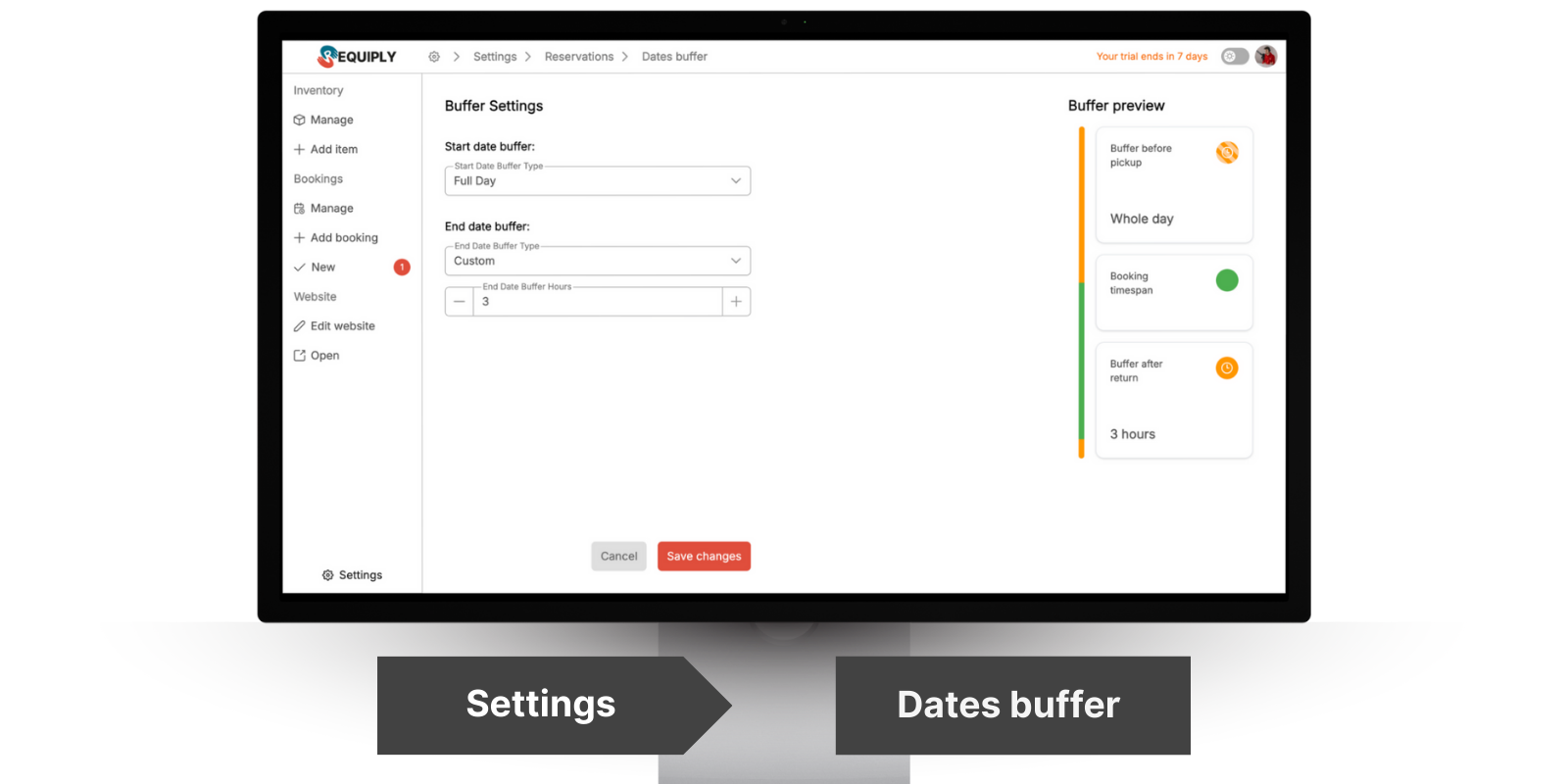 Buffer Settings