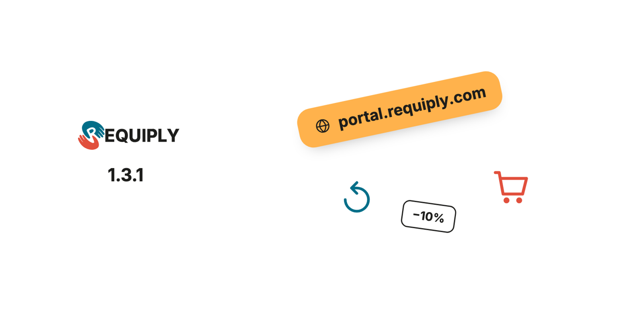 Requiply 1.3.1: Client Portal, Sales, Partial Returns and a Cleaner Workspace